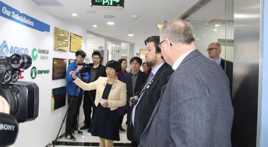 Canadian City of Lethbridge Delegation Visit ABC machinery