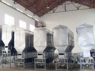 fluidized bed drying machine