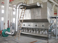 fluidized bed drying machine