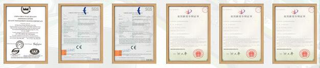 industrial dryer manufacturers certificate